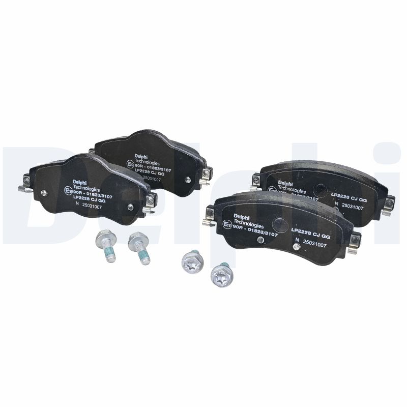 Kit pastiglie freno, Freno a disco - LP2228 DELPHI