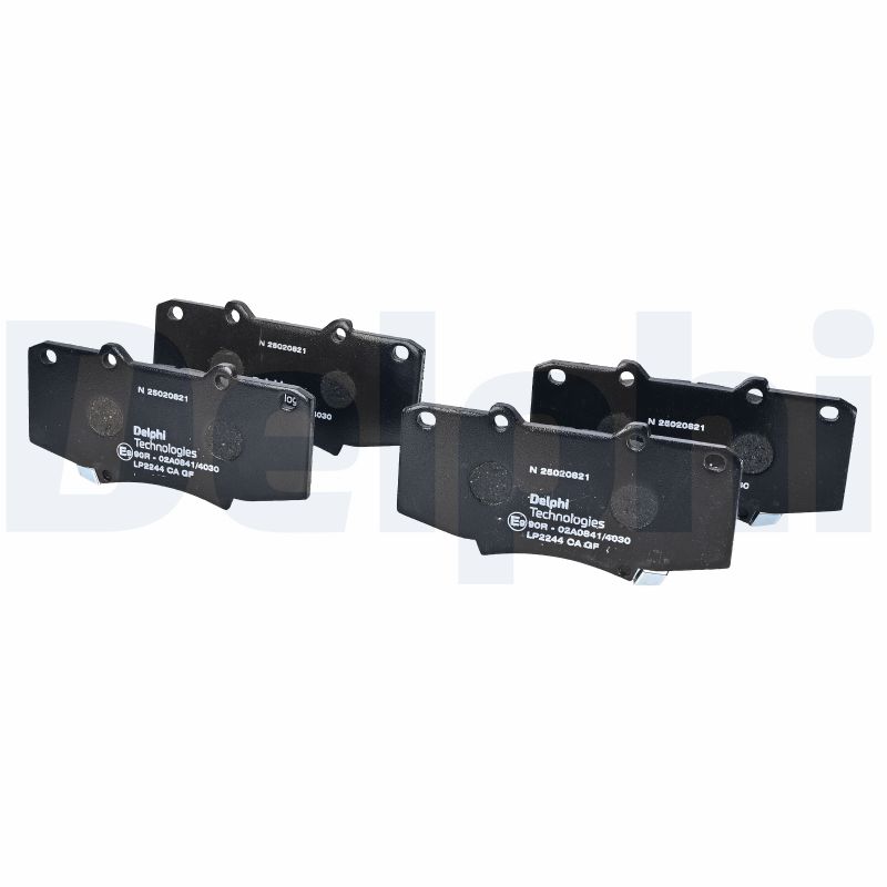 Kit pastiglie freno, Freno a disco - LP2244 DELPHI