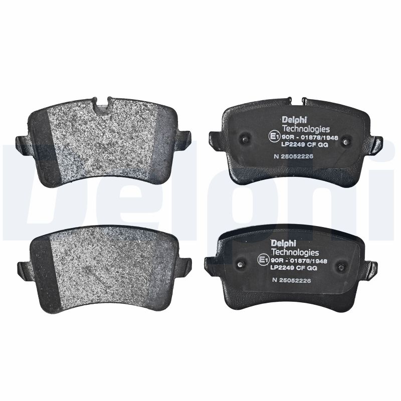 Brake Pad Set, disc brake - LP2249 DELPHI