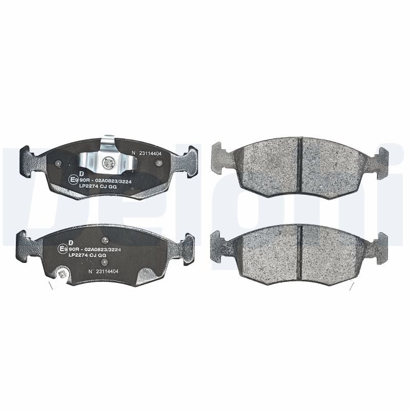 Brake Pad Set, disc brake - LP2274 DELPHI