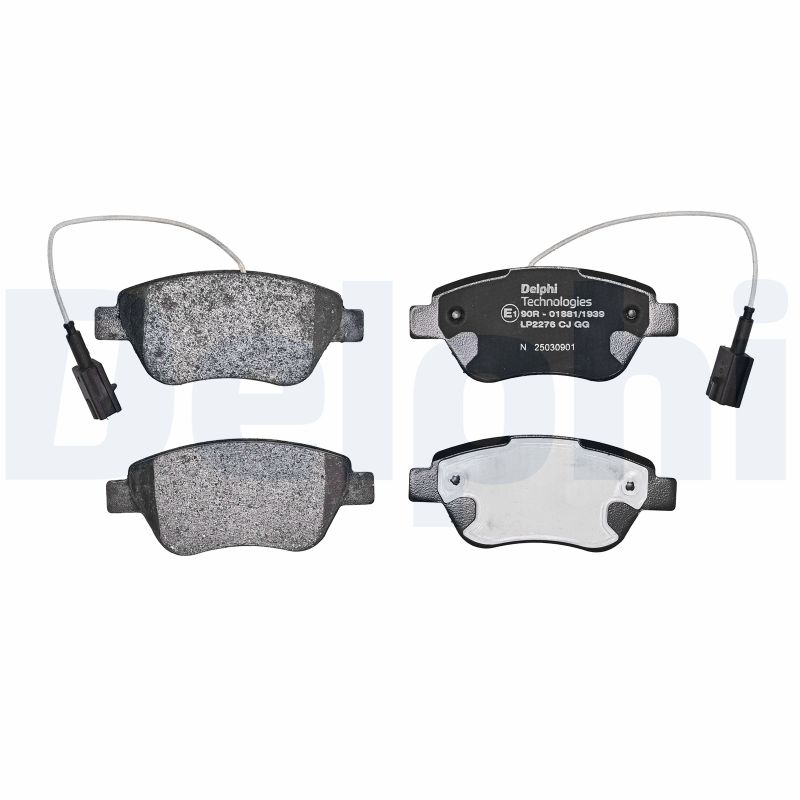 Brake Pad Set, disc brake - LP2276 DELPHI