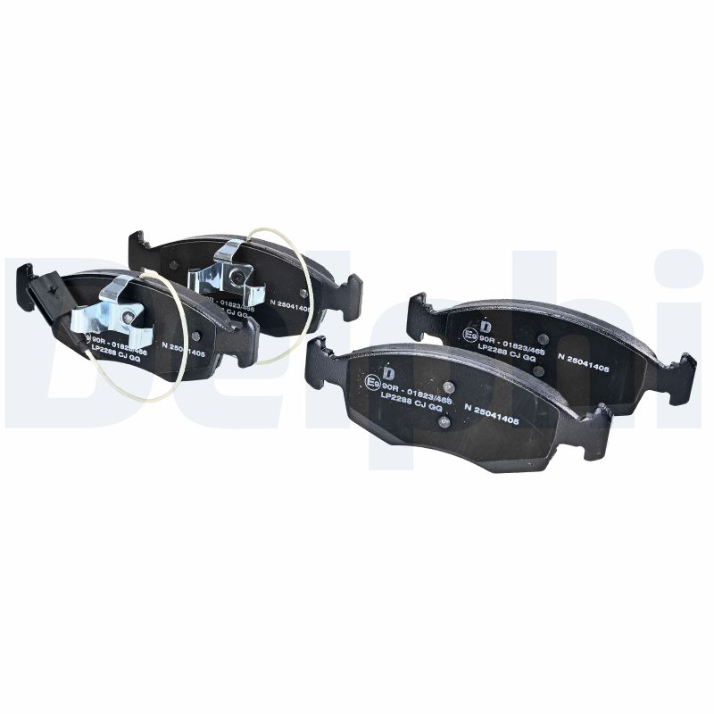 Brake Pad Set, disc brake - LP2288 DELPHI