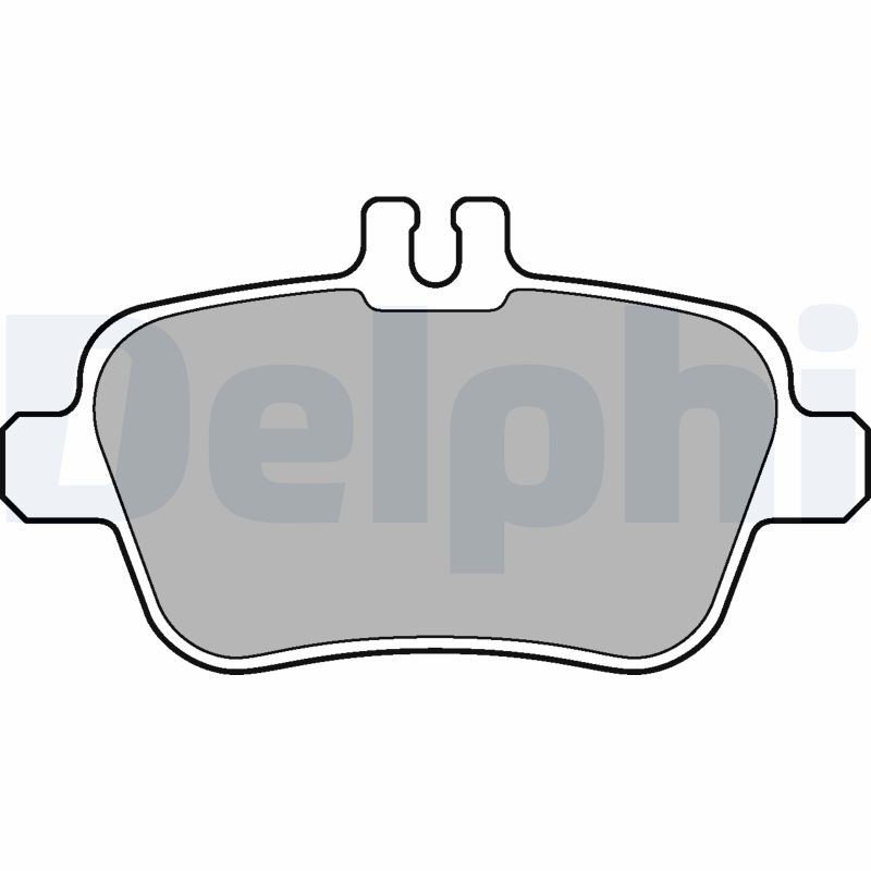 Brake Pad Set, disc brake - LP2289 DELPHI