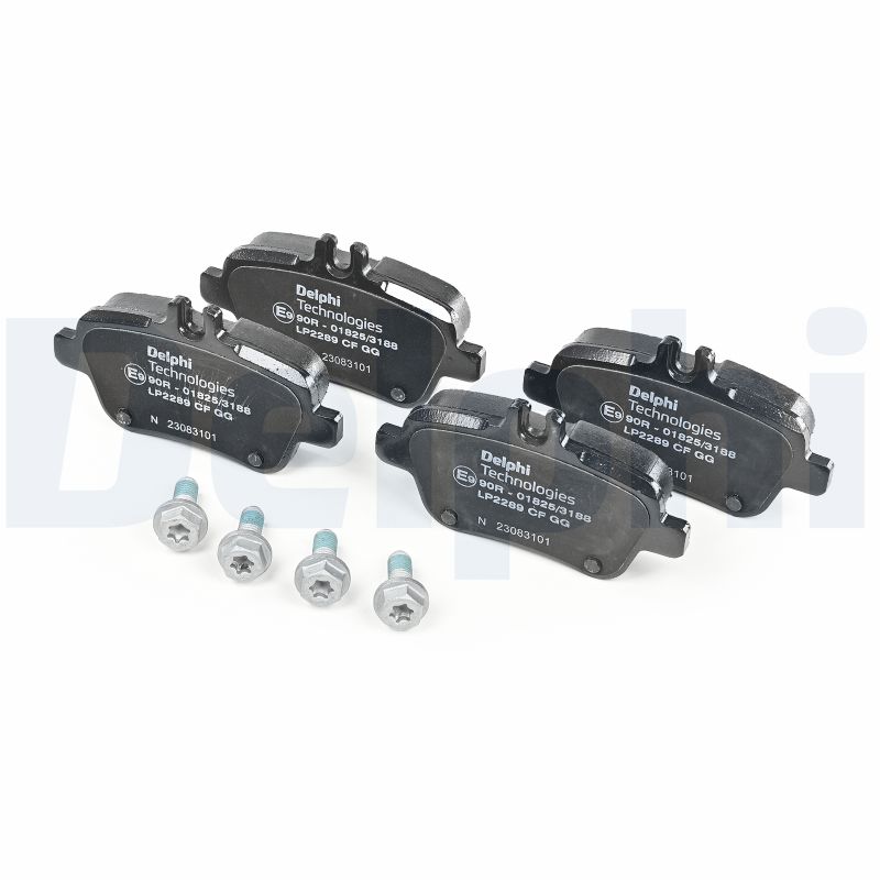 Brake Pad Set, disc brake - LP2289 DELPHI