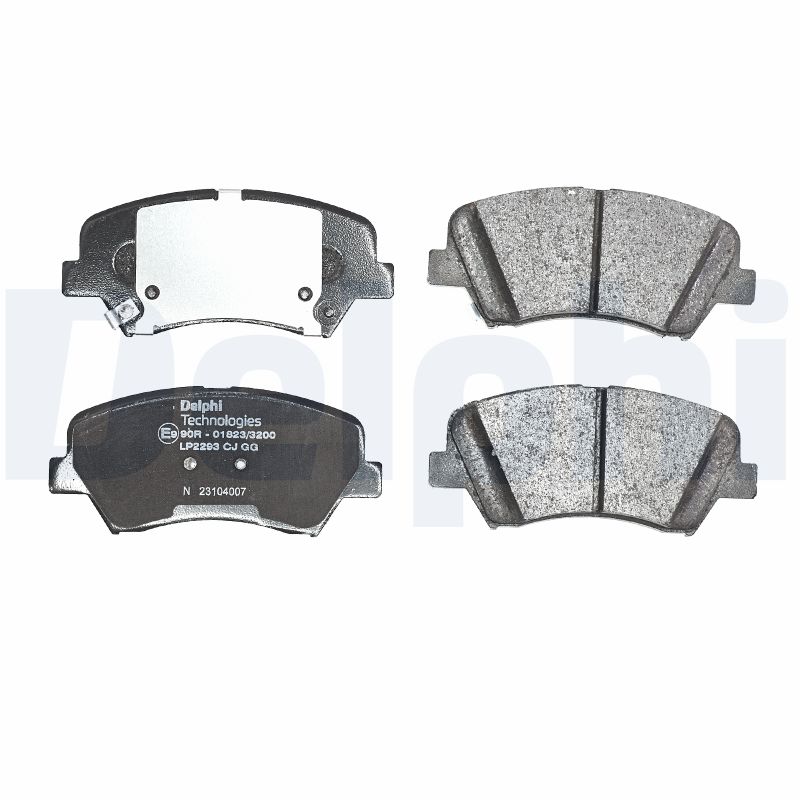 Brake Pad Set, disc brake - LP2293 DELPHI
