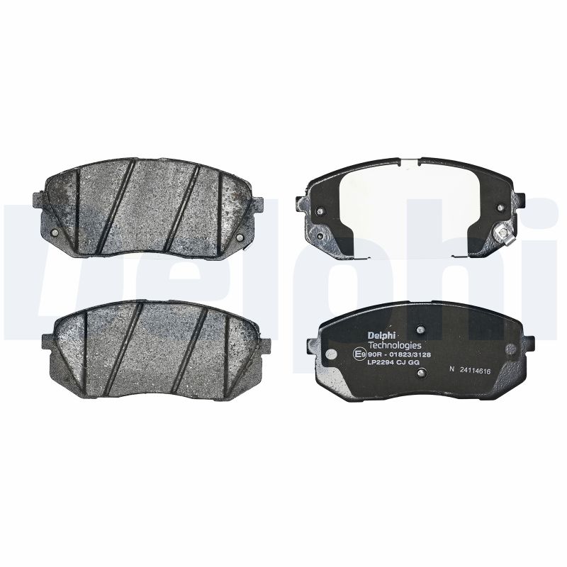Brake Pad Set, disc brake - LP2294 DELPHI