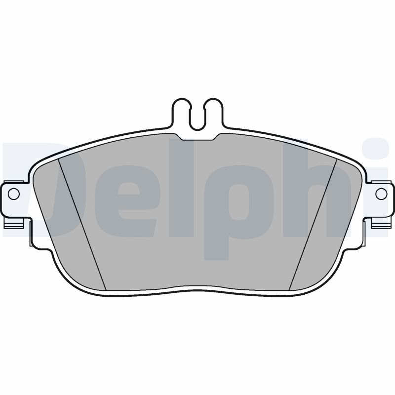 Brake Pad Set, disc brake - LP2441 DELPHI