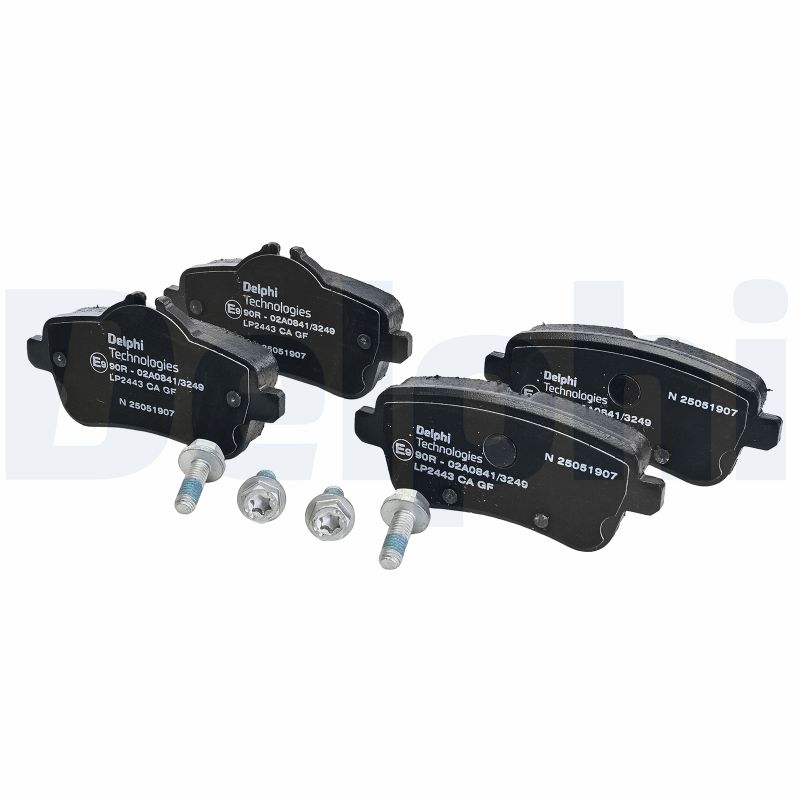 Brake Pad Set, disc brake - LP2443 DELPHI