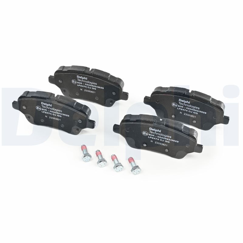 Brake Pad Set, disc brake - LP2474 DELPHI