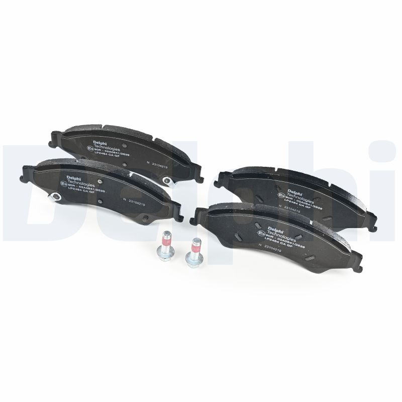 Brake Pad Set, disc brake - LP2484 DELPHI