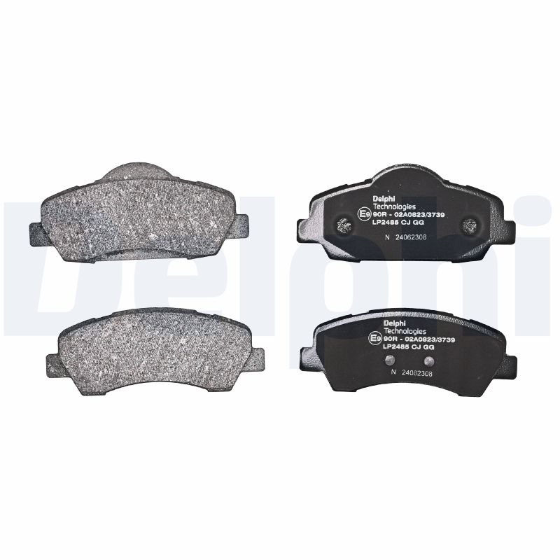 Brake Pad Set, disc brake - LP2485 DELPHI