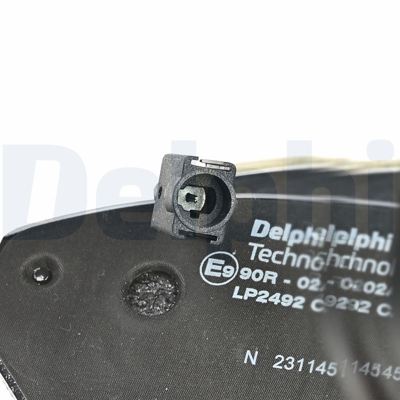 Brake Pad Set, disc brake - LP2492 DELPHI