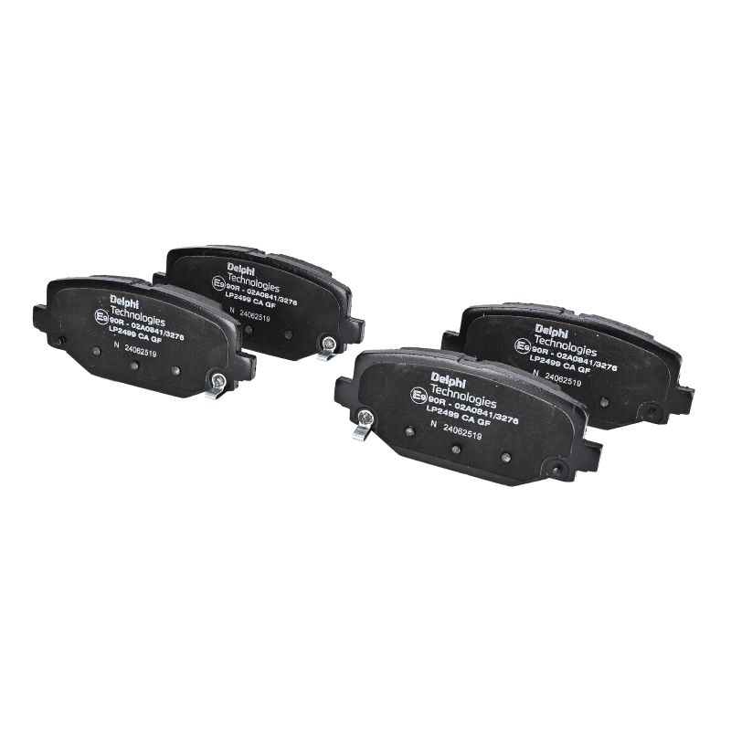 Brake Pad Set, disc brake - LP2499 DELPHI