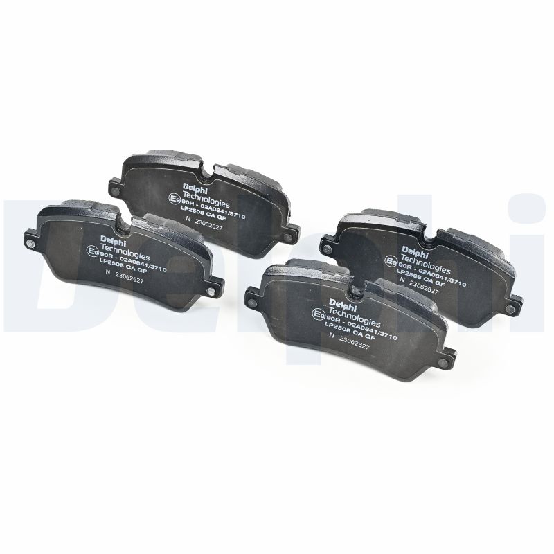 Brake Pad Set, disc brake - LP2508 DELPHI