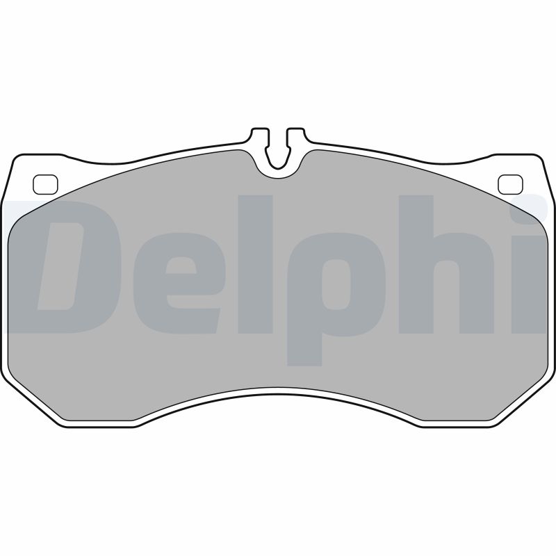Brake Pad Set, disc brake - LP2713 DELPHI