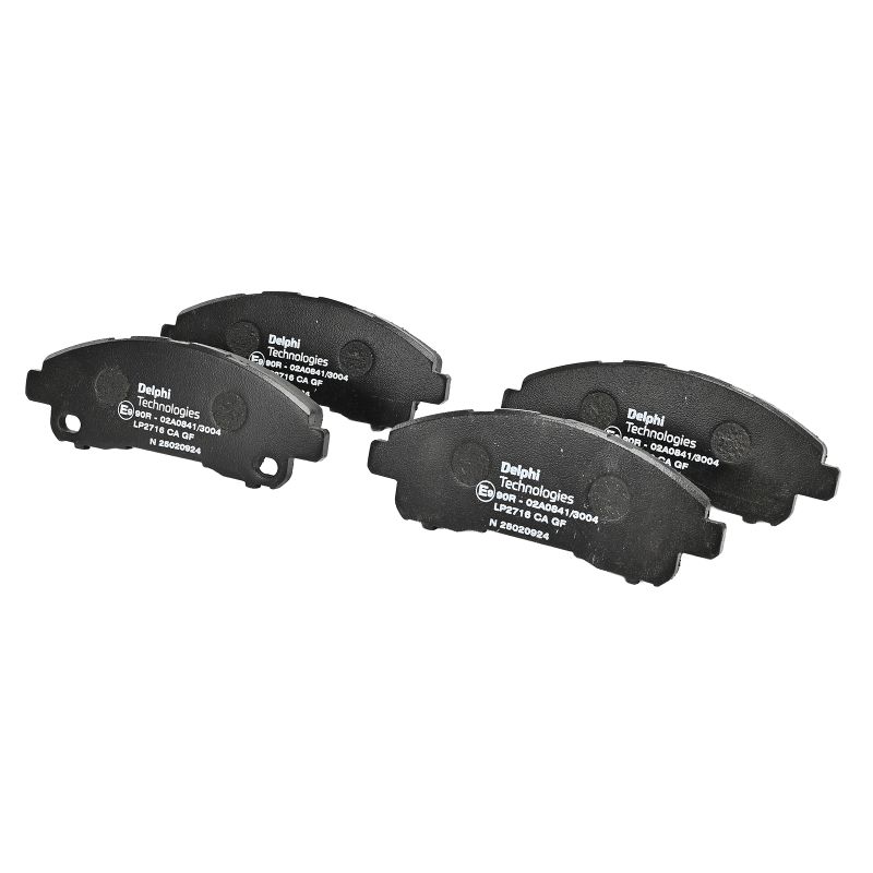 Brake Pad Set, disc brake - LP2716 DELPHI