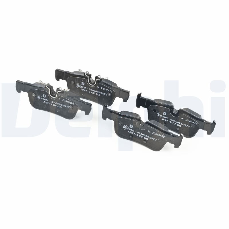 Brake Pad Set, disc brake - LP2719 DELPHI