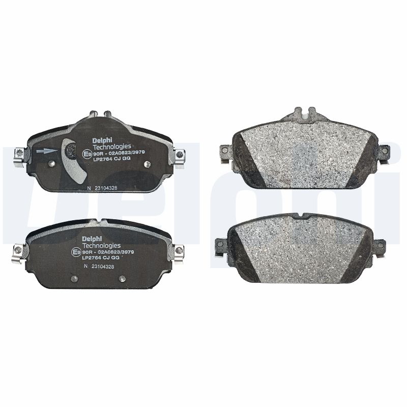 Brake Pad Set, disc brake - LP2764 DELPHI