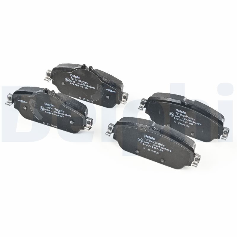 Brake Pad Set, disc brake - LP2764 DELPHI