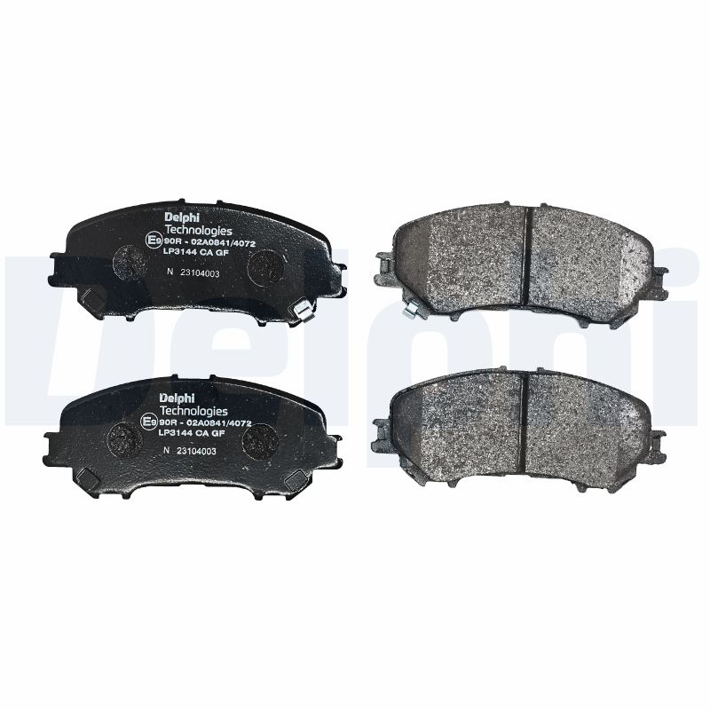 Brake Pad Set, disc brake - LP3144 DELPHI