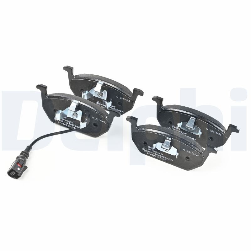 Brake Pad Set, disc brake - LP3146 DELPHI