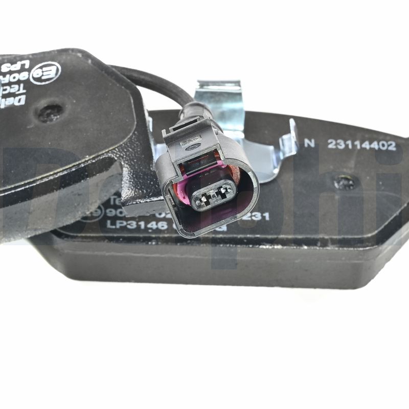 Brake Pad Set, disc brake - LP3146 DELPHI