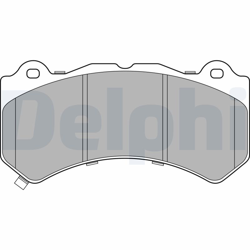 Brake Pad Set, disc brake - LP3154 DELPHI