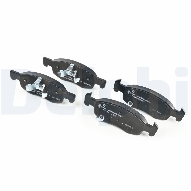 Brake Pad Set, disc brake - LP3163 DELPHI