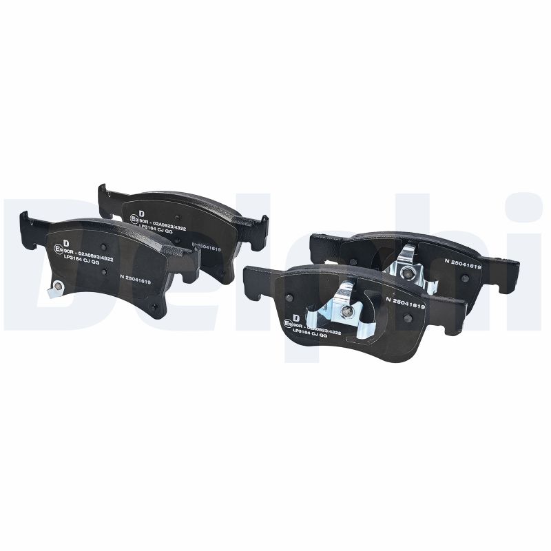 Brake Pad Set, disc brake - LP3164 DELPHI