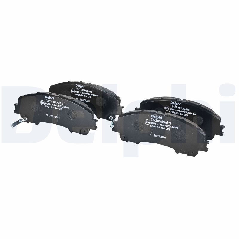Kit pastiglie freno, Freno a disco - LP3183 DELPHI