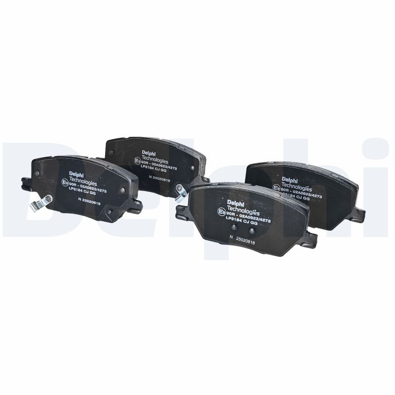 Kit pastiglie freno, Freno a disco - LP3184 DELPHI