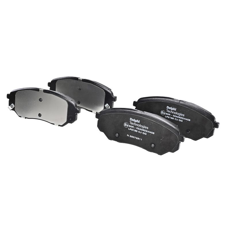 Brake Pad Set, disc brake - LP3186 DELPHI