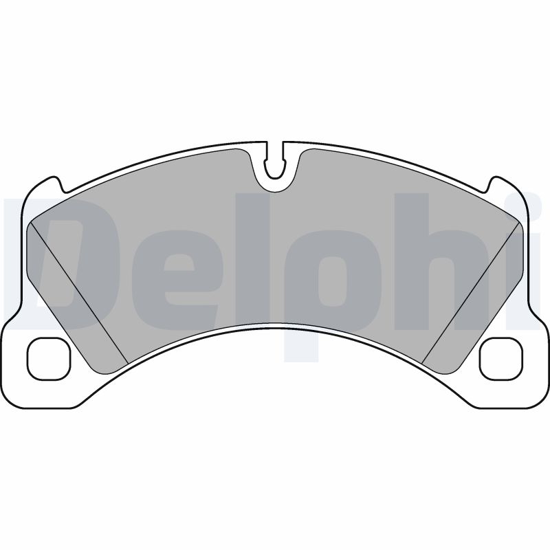 Brake Pad Set, disc brake - LP3193 DELPHI