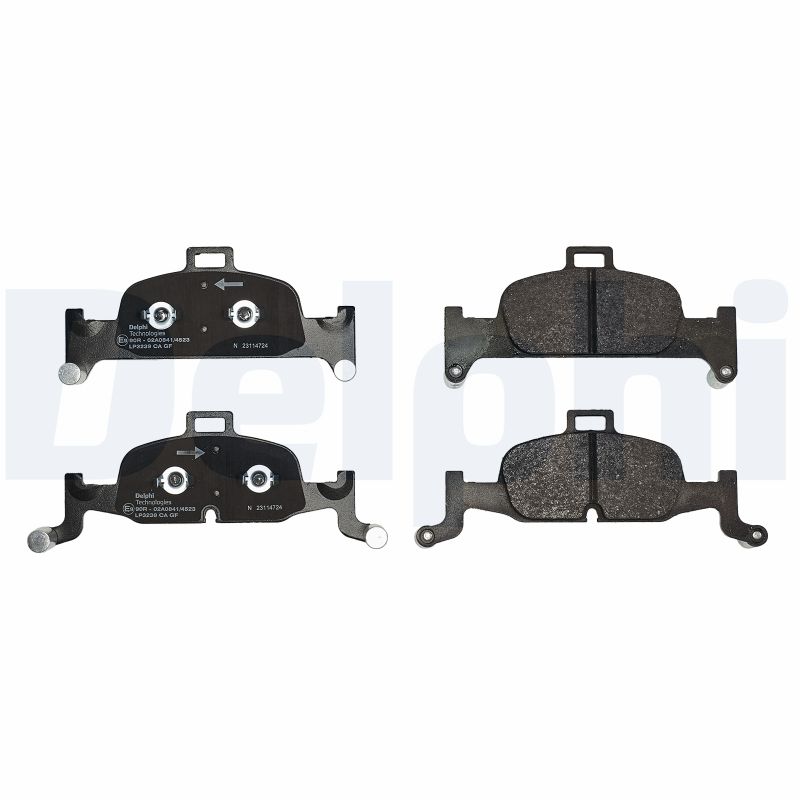 Brake Pad Set, disc brake - LP3239 DELPHI