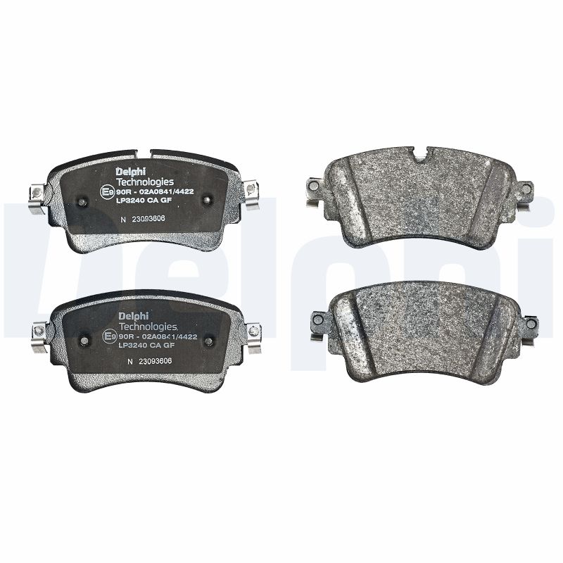 Brake Pad Set, disc brake - LP3240 DELPHI