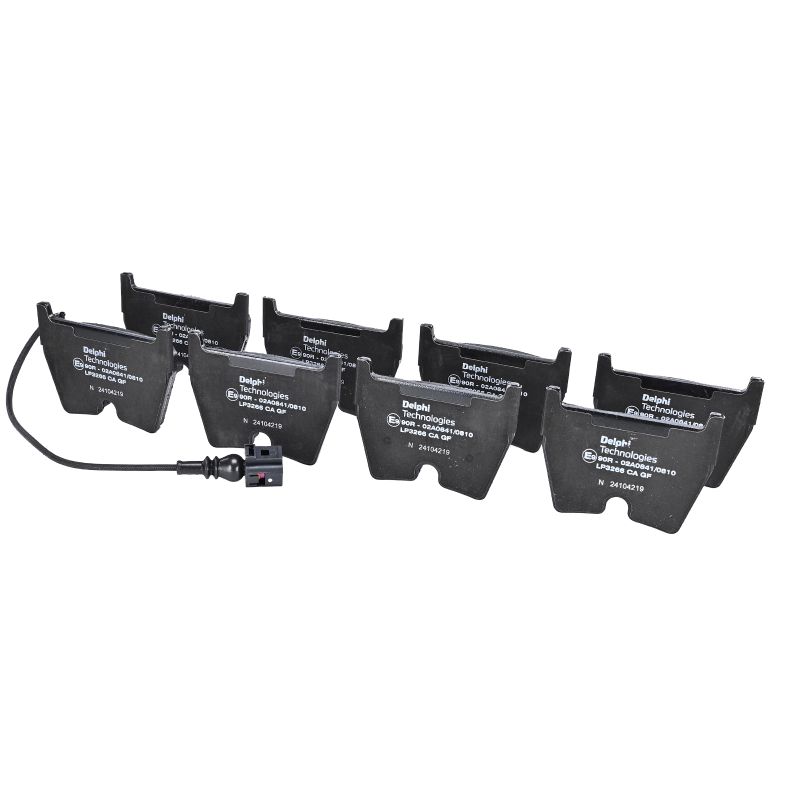 Brake Pad Set, disc brake - LP3266 DELPHI