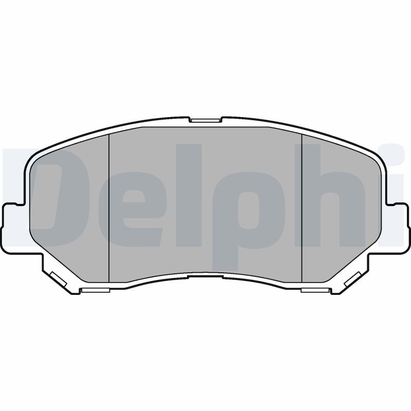 Brake Pad Set, disc brake - LP3269 DELPHI