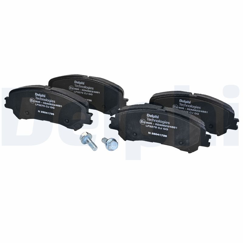 Kit pastiglie freno, Freno a disco - LP3275 DELPHI