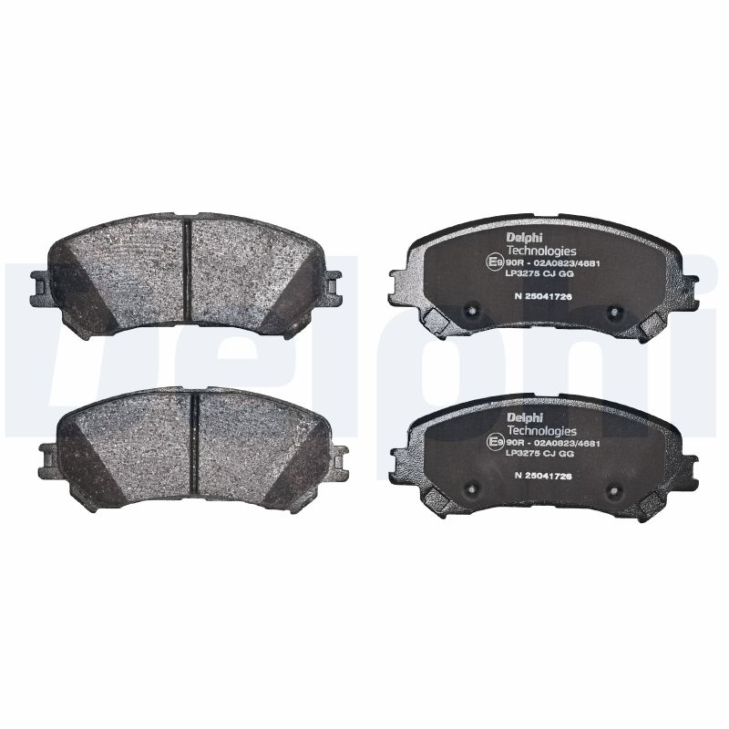 Brake Pad Set, disc brake - LP3275 DELPHI
