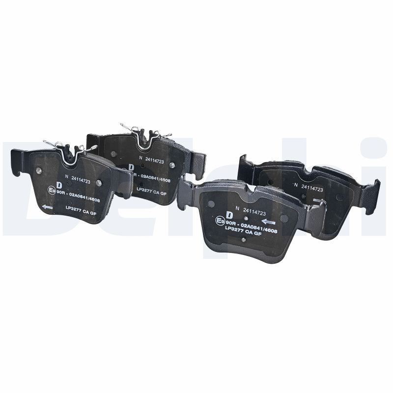 Brake Pad Set, disc brake - LP3277 DELPHI