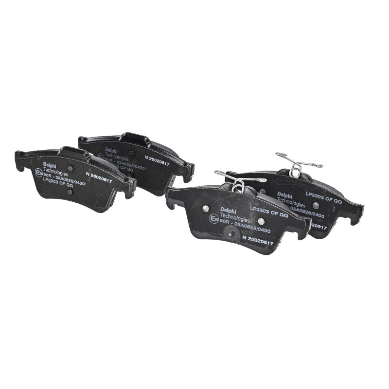 Brake Pad Set, disc brake - LP3303 DELPHI