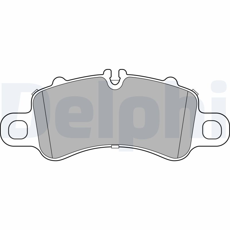 Brake Pad Set, disc brake - LP3308 DELPHI