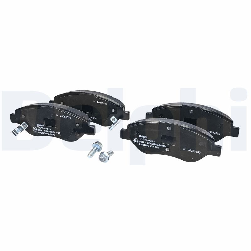 Kit pastiglie freno, Freno a disco - LP3360 DELPHI