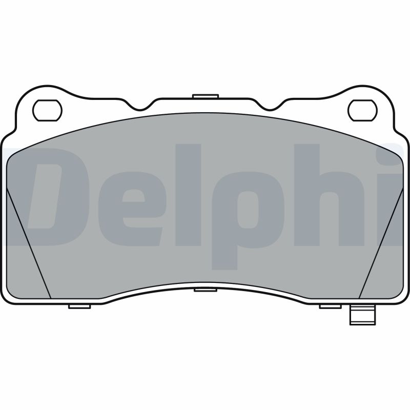 Brake Pad Set, disc brake - LP3362 DELPHI