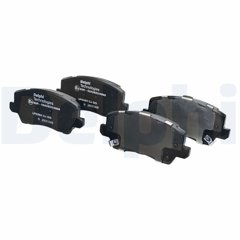 Brake Pad Set, disc brake - LP3363 DELPHI