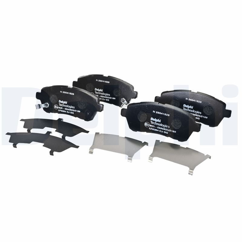 Kit pastiglie freno, Freno a disco - LP3364 DELPHI