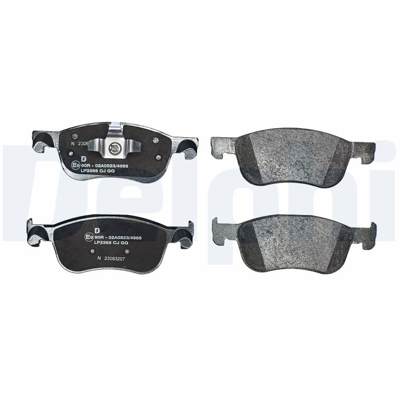 Brake Pad Set, disc brake - LP3365 DELPHI