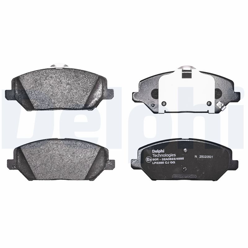 Brake Pad Set, disc brake - LP3385 DELPHI