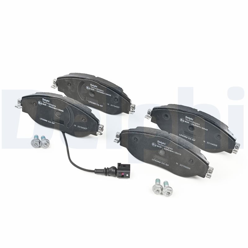 Kit pastiglie freno, Freno a disco - LP3389 DELPHI