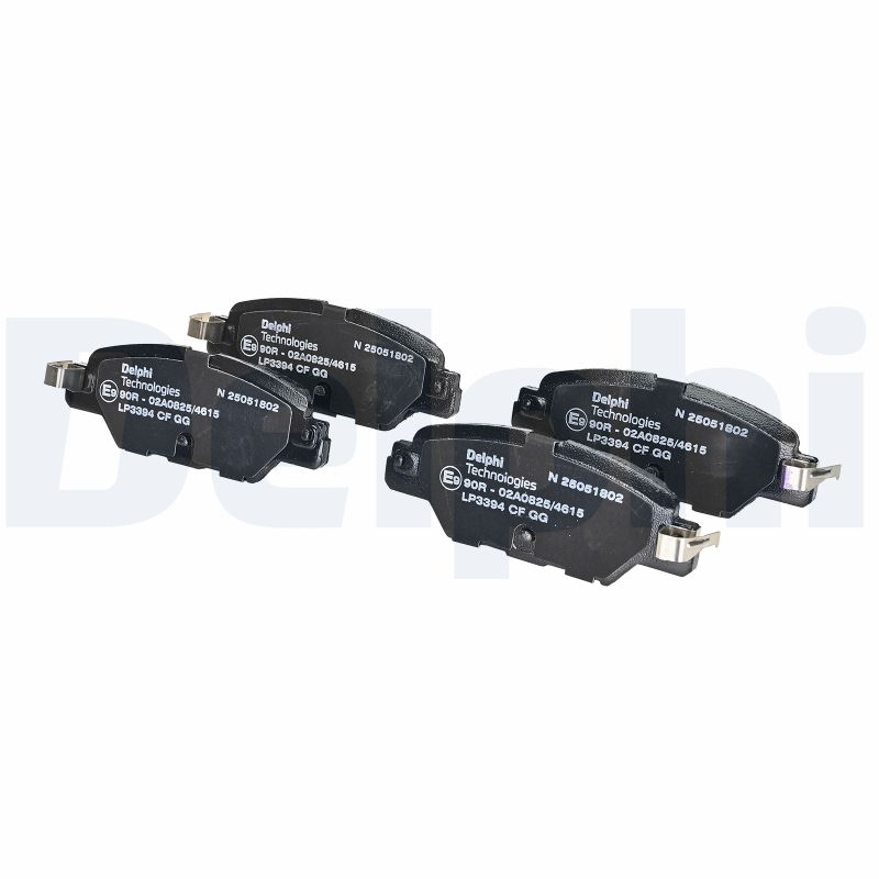 Brake Pad Set, disc brake - LP3394 DELPHI